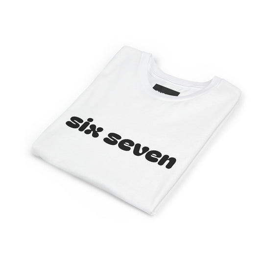 A - SIX SEVEN Kids Tee | Bold Streetwear Energy for Little Legends