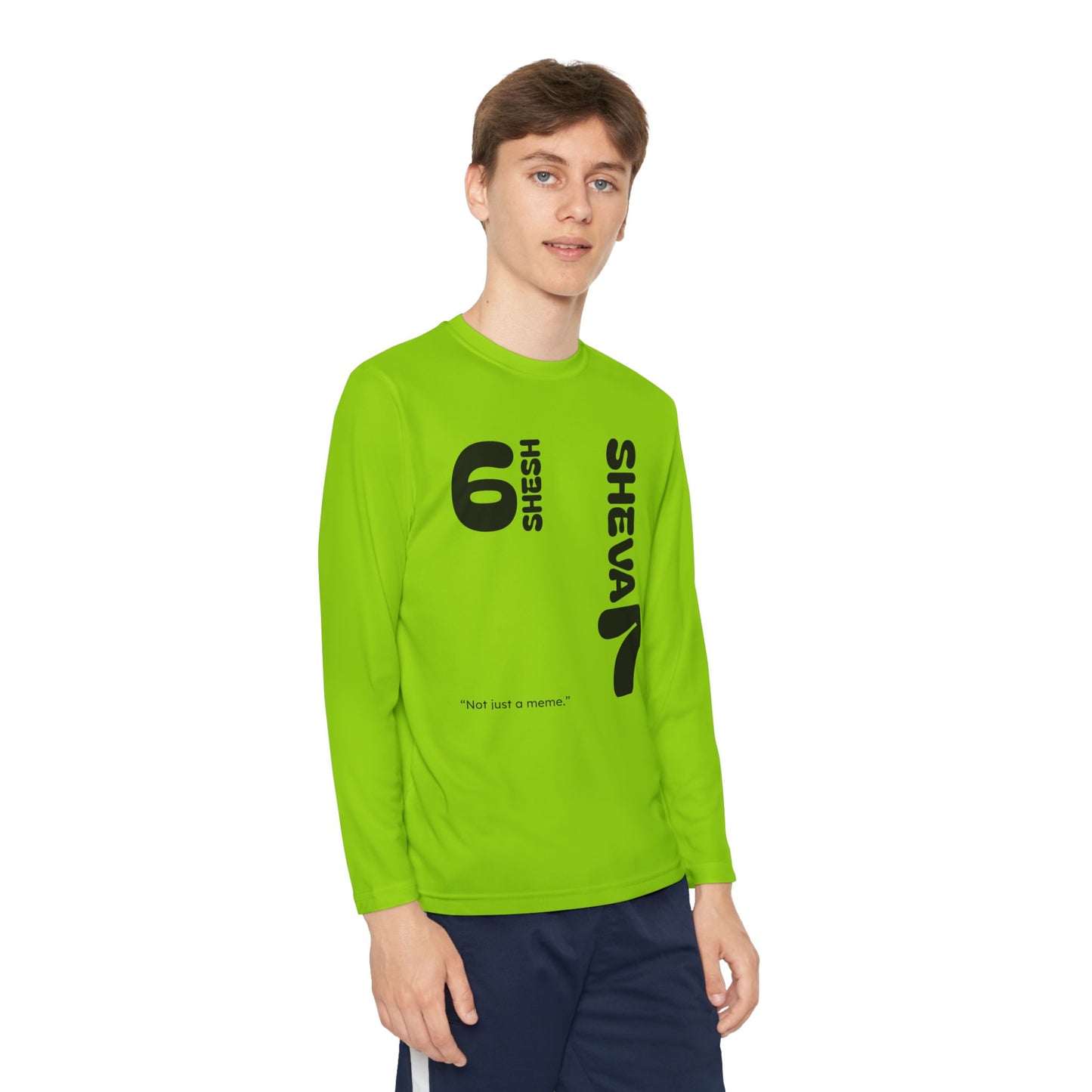 SHESH SHEVA Kids Long Sleeve – “Not Just a Meme” Edition