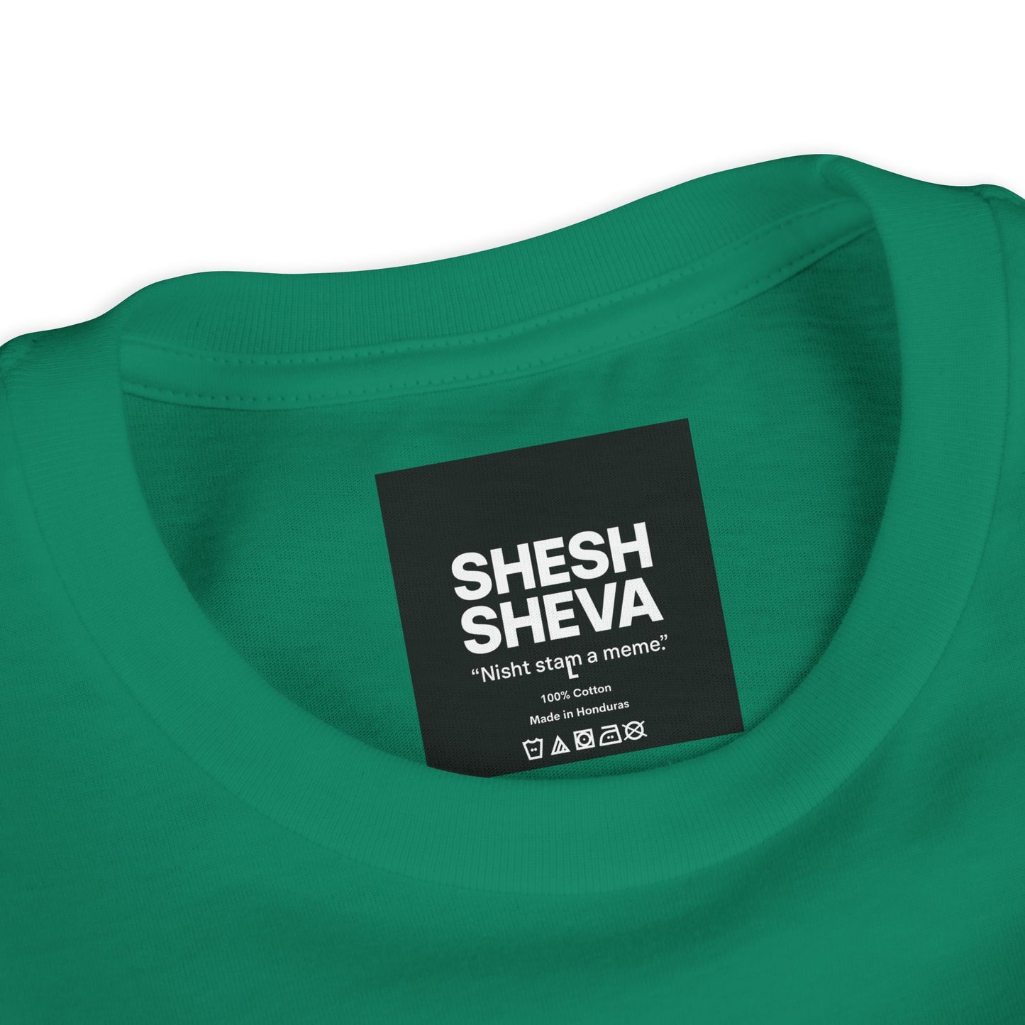 A - Shesh-Sheva™ Kids & Youth Tee | Bold English-Hebrew Streetwear Energy