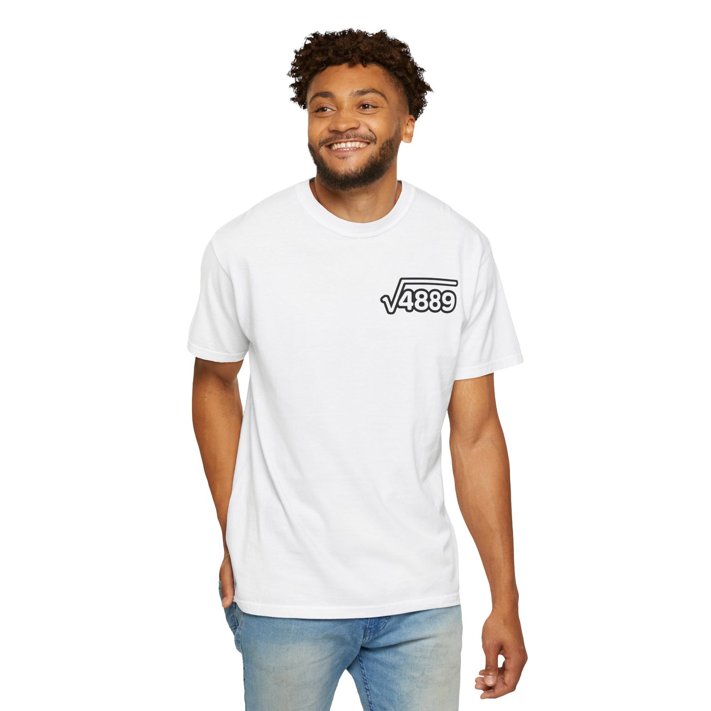 C - Streetwear Outline Tee — √4889 Double-Outline Graphic T-Shirt shesh sheve style