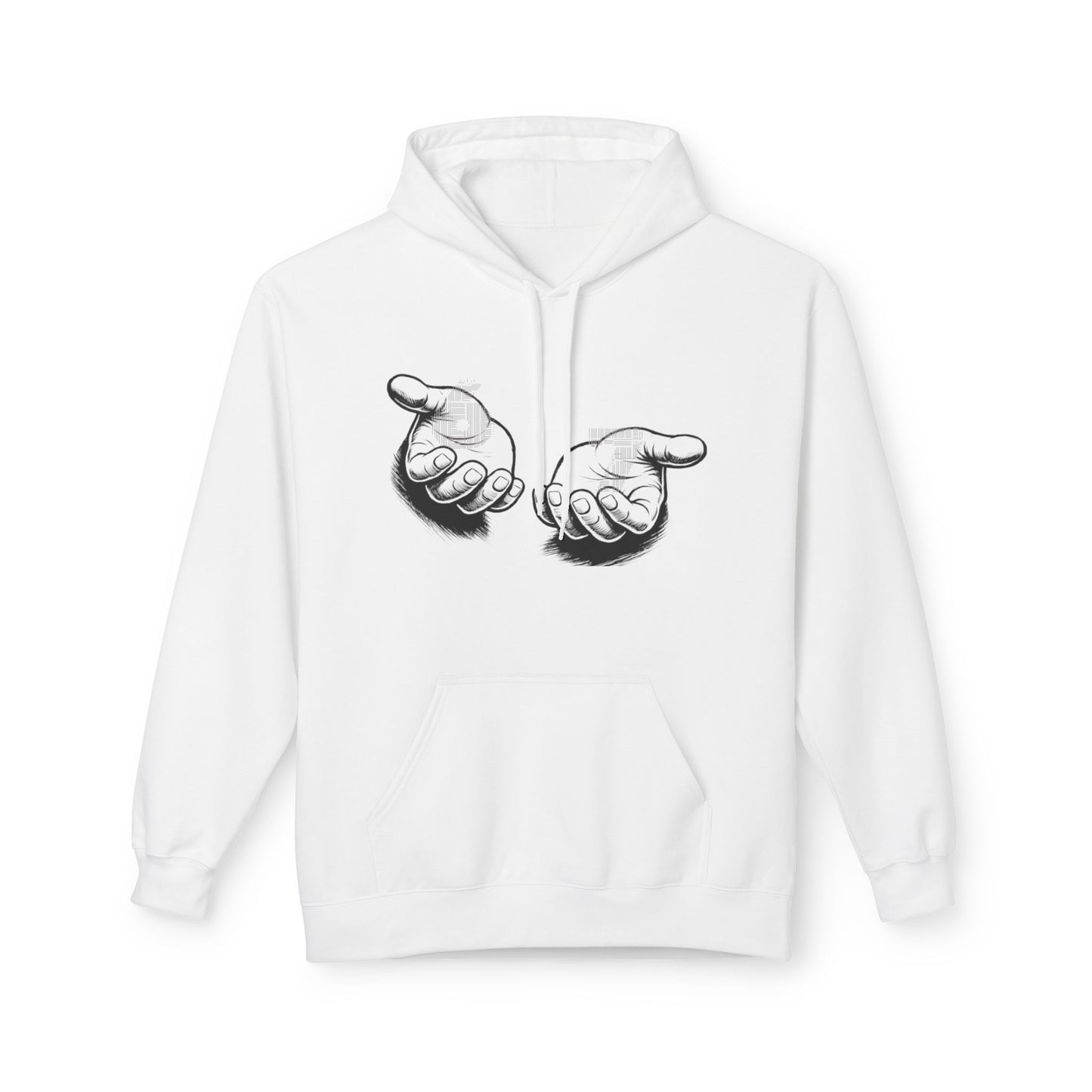 67 Hands Sketch Hoodie - Streetwear Graphic Hoodie
