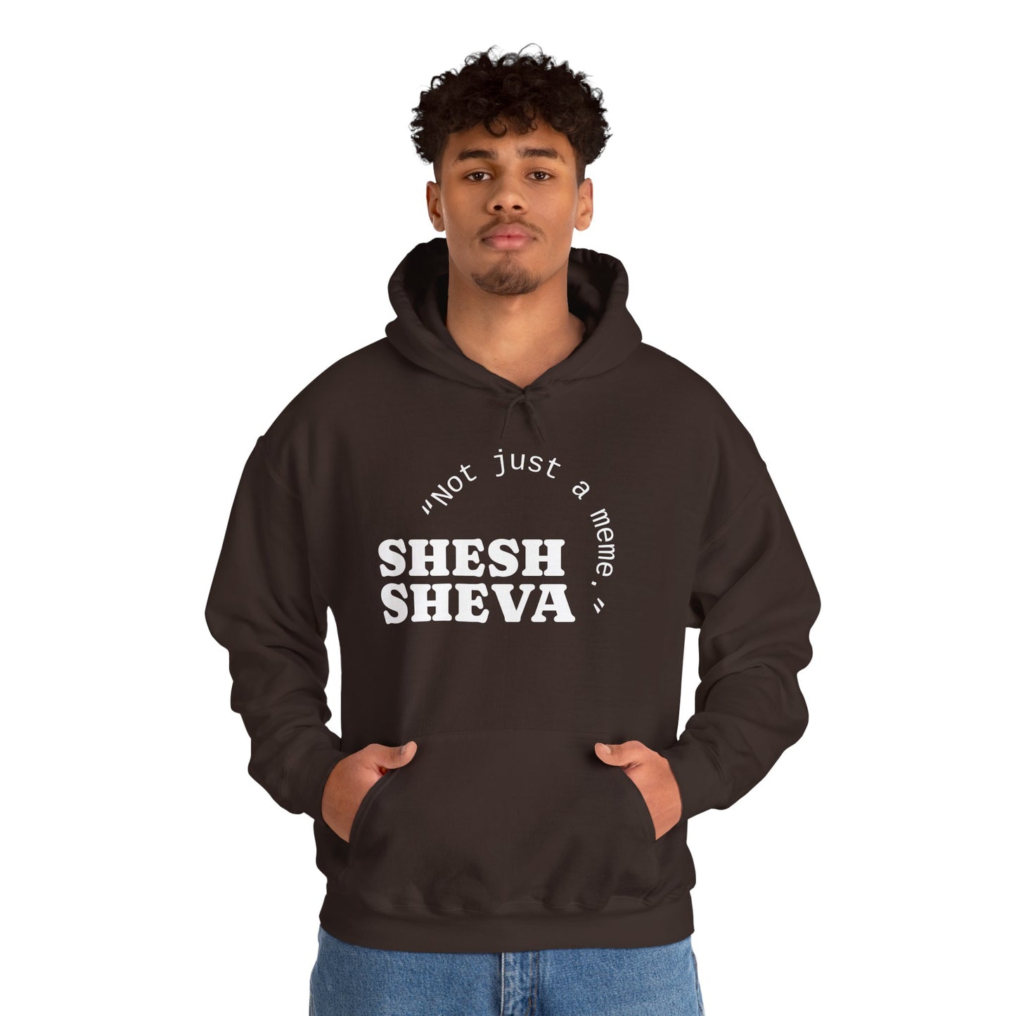 Shesh Sheva Hoodie - "Not Just a Meme" Graphic Sweatshirt