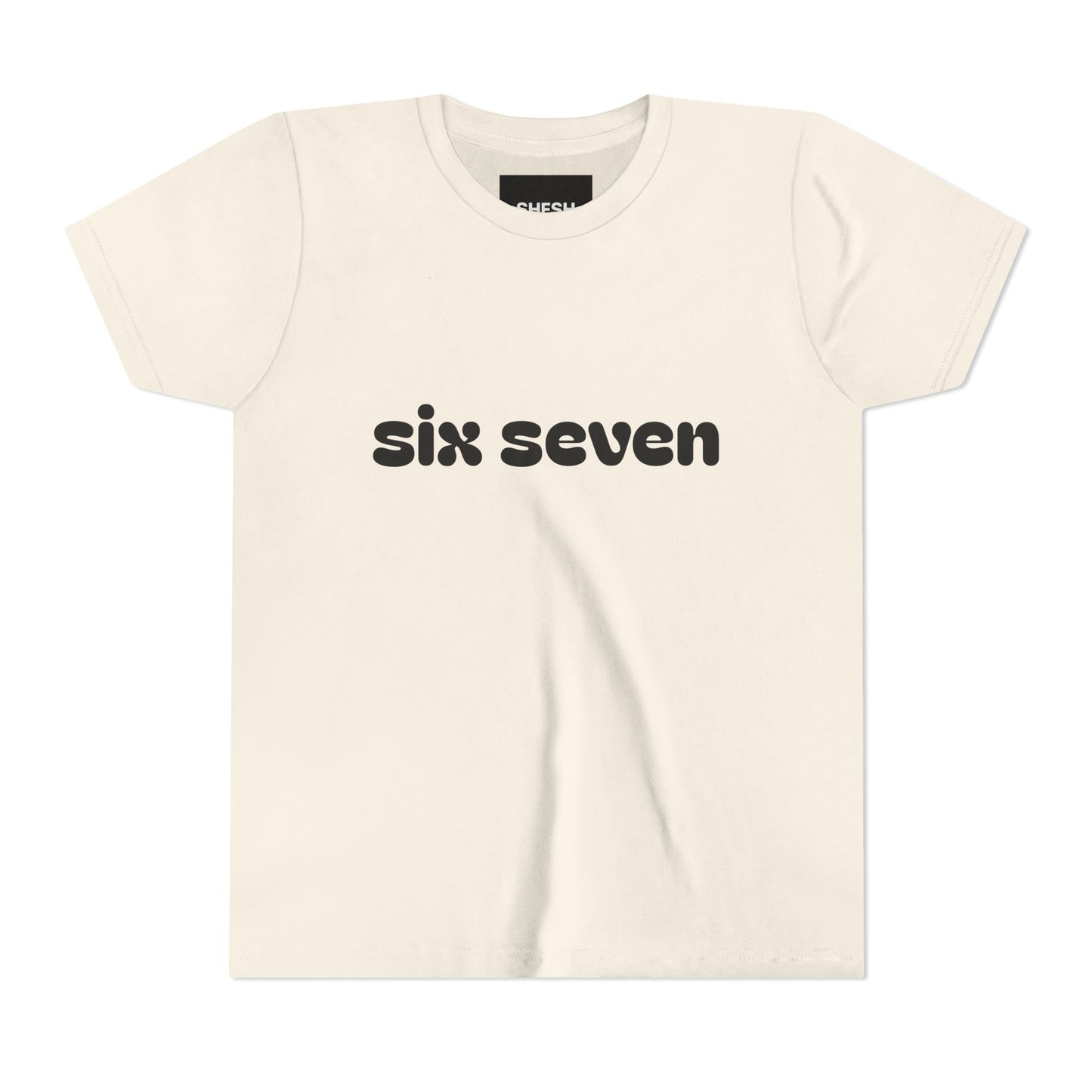 A - SIX SEVEN Kids Tee | Bold Streetwear Energy for Little Legends