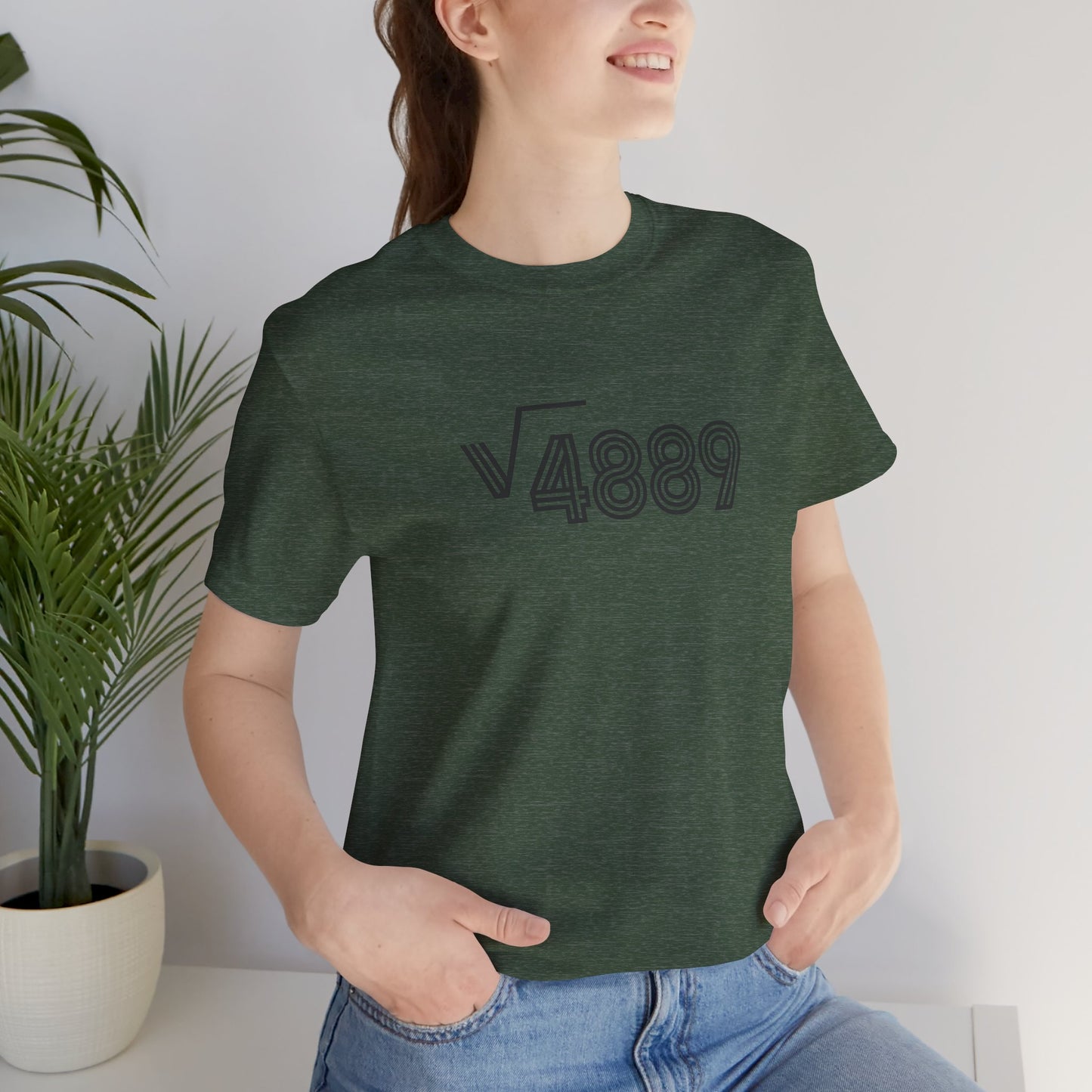 √4889 Rounded Graphic Tee — Shesh‑Sheva® Minimal Streetwear