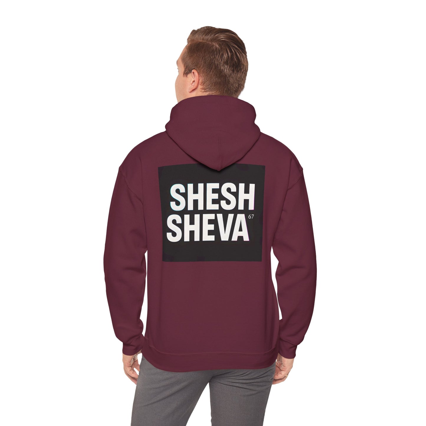 Hooded Sweatshirt - SHESH SHEVA Streetwear Collection | Israeli Originality & Global Meme Energy 67