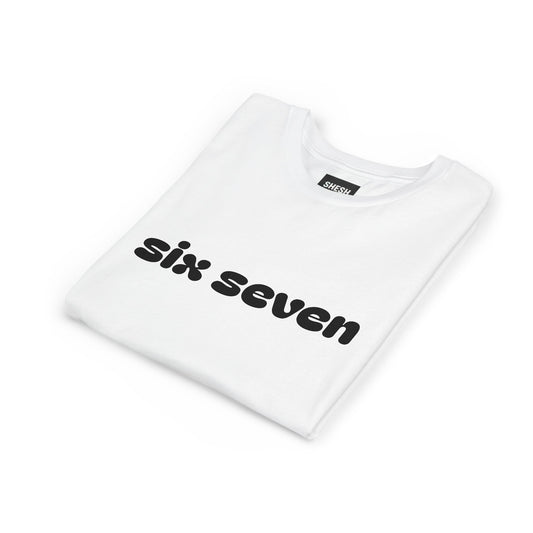 A - SIX SEVEN Kids Tee | Bold Streetwear Energy for Little Legends