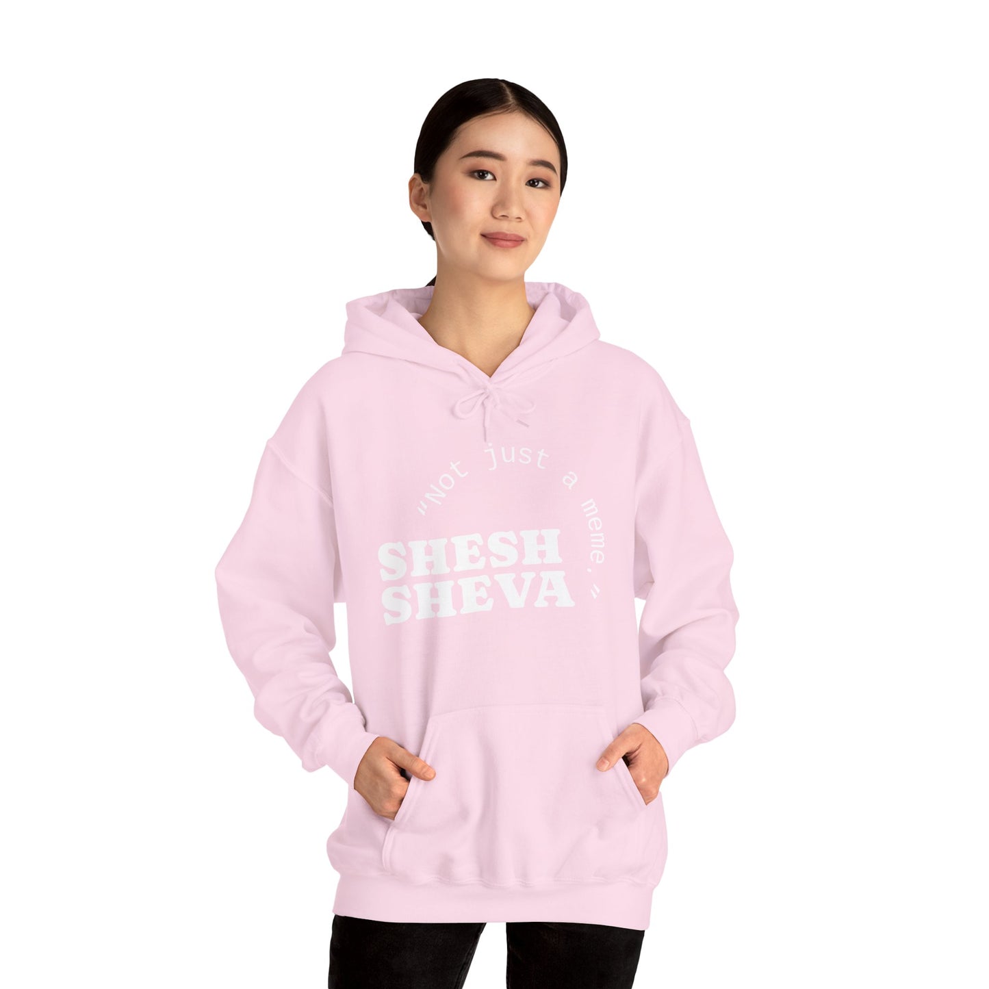 Shesh Sheva Hoodie - "Not Just a Meme" Graphic Sweatshirt