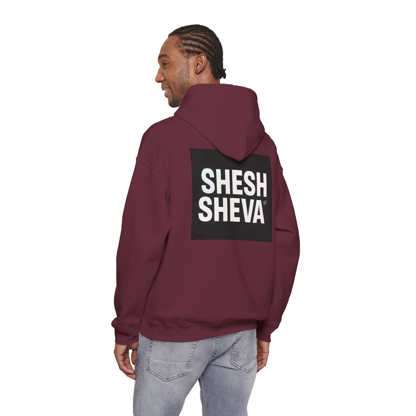 Hooded Sweatshirt - SHESH SHEVA Streetwear Collection | Israeli Originality & Global Meme Energy 67