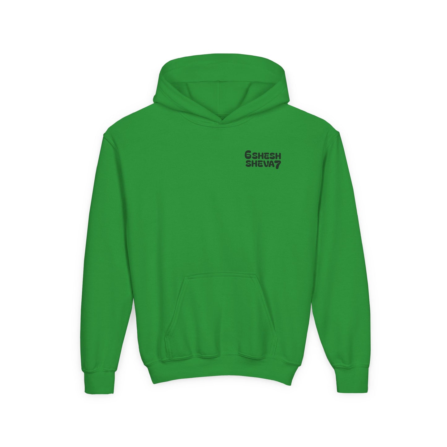SHESH6 SHEVA7 Kids Hoodie back design – “Not Just a Meme”