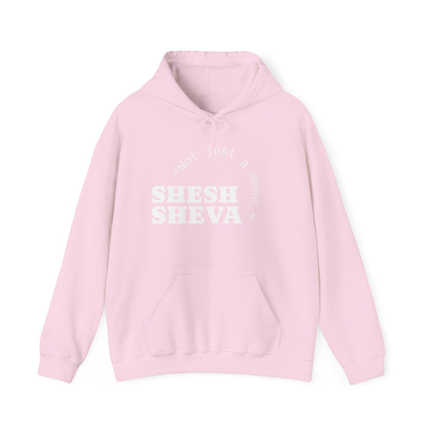 Shesh Sheva Hoodie - "Not Just a Meme" Graphic Sweatshirt