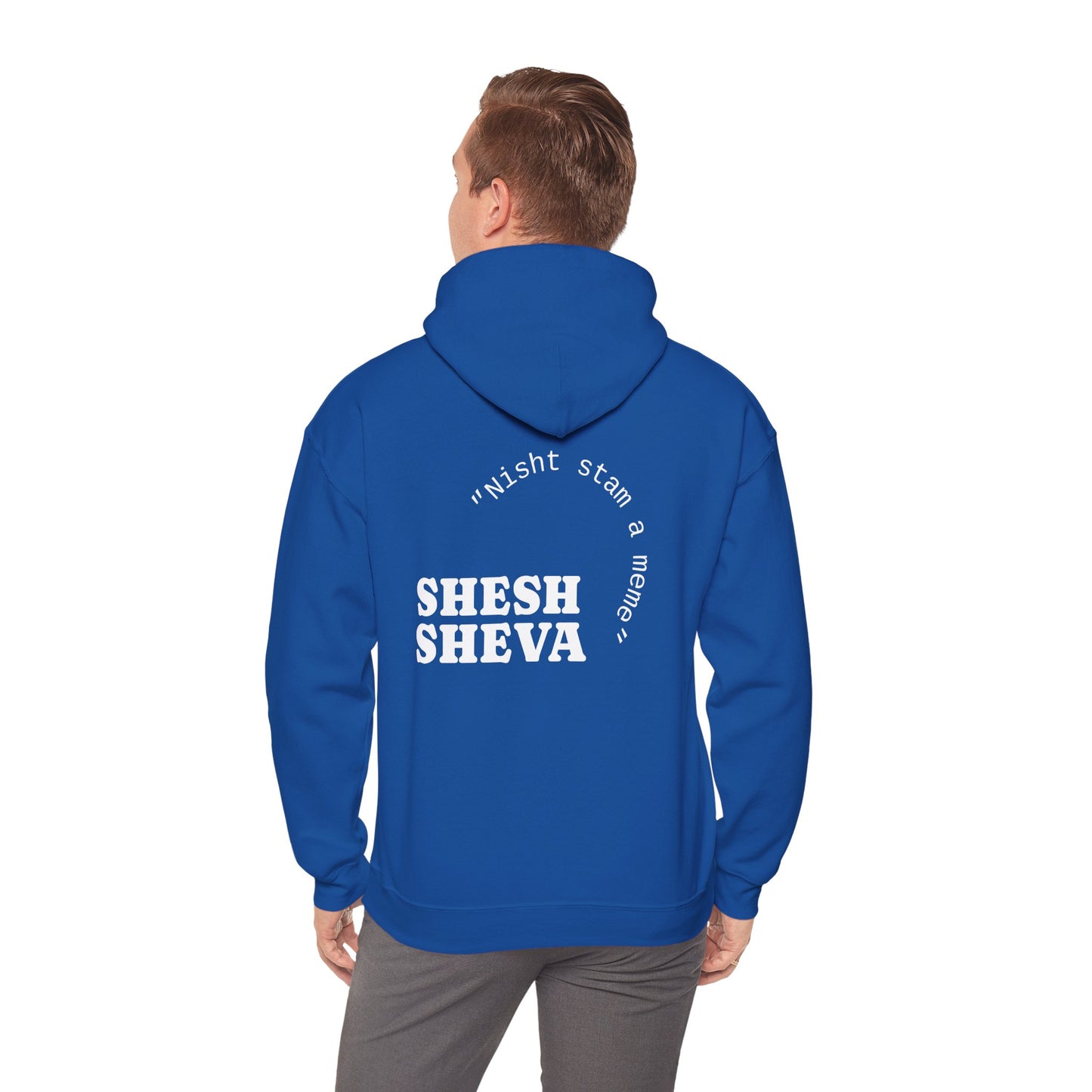 Shesh Sheva Hoodie - "Not Just a Meme" Graphic Sweatshirt