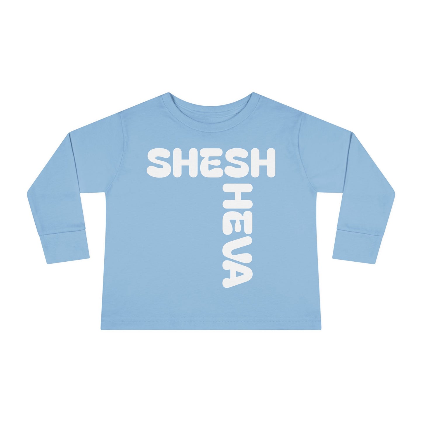 At - SHESH SHEVA™ Toddler Long Sleeve Tee | Bold Street-Fun Energy for Kids