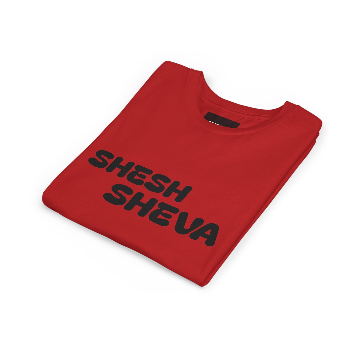 A - Shesh-Sheva™ Kids & Youth Tee | Bold English-Hebrew Streetwear Energy