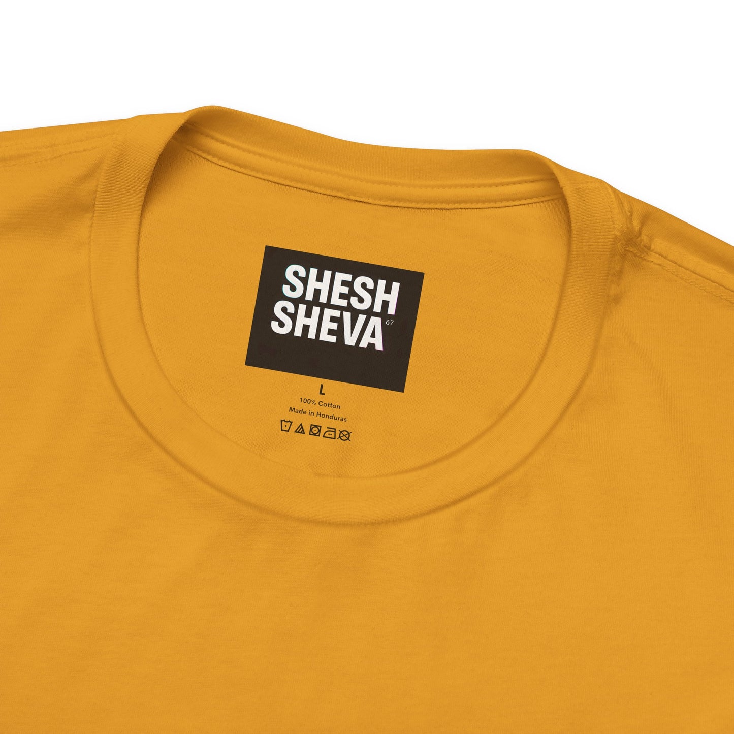 √4889 Rounded Graphic Tee — Shesh‑Sheva® Minimal Streetwear