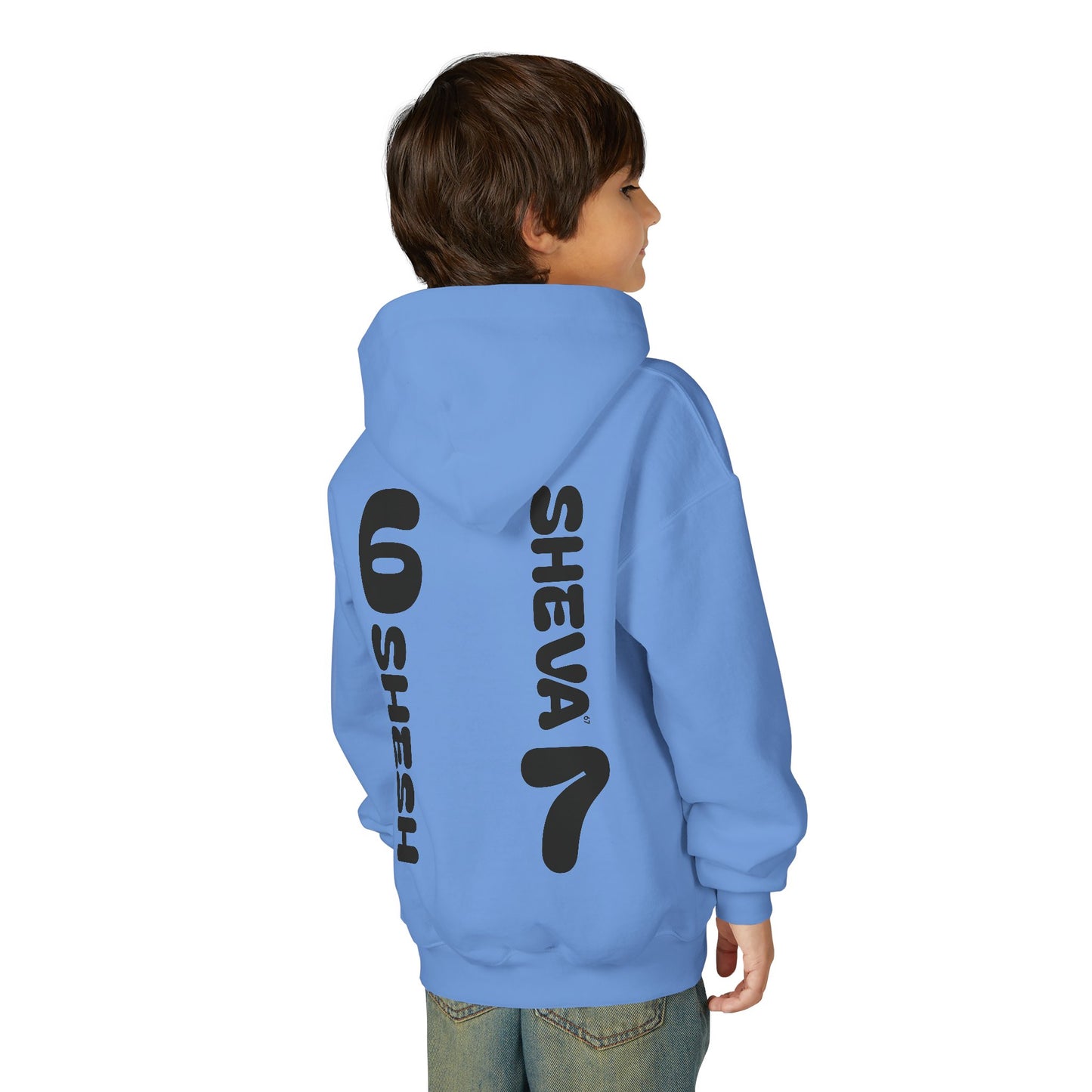 SHESH6 SHEVA7 Kids Hoodie back design – “Not Just a Meme”