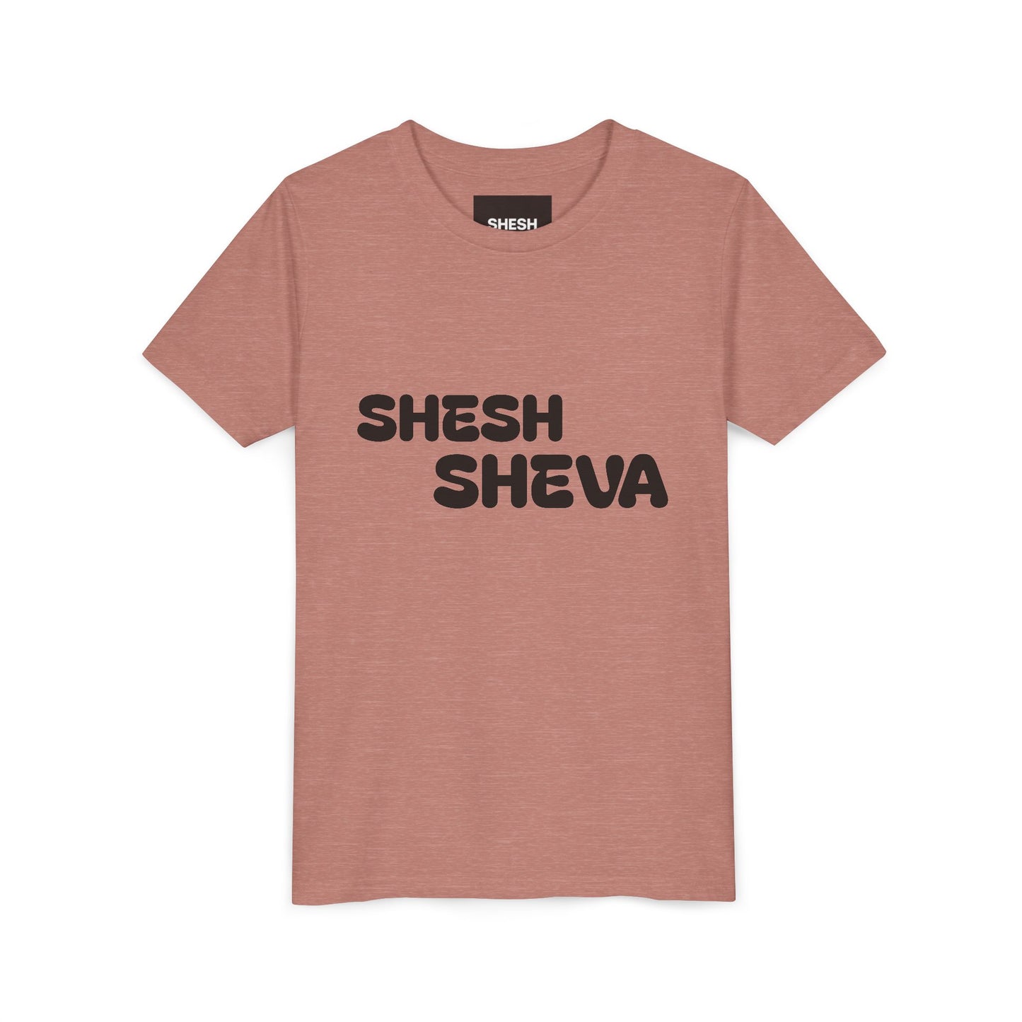 A - Shesh-Sheva™ Kids & Youth Tee | Bold English-Hebrew Streetwear Energy
