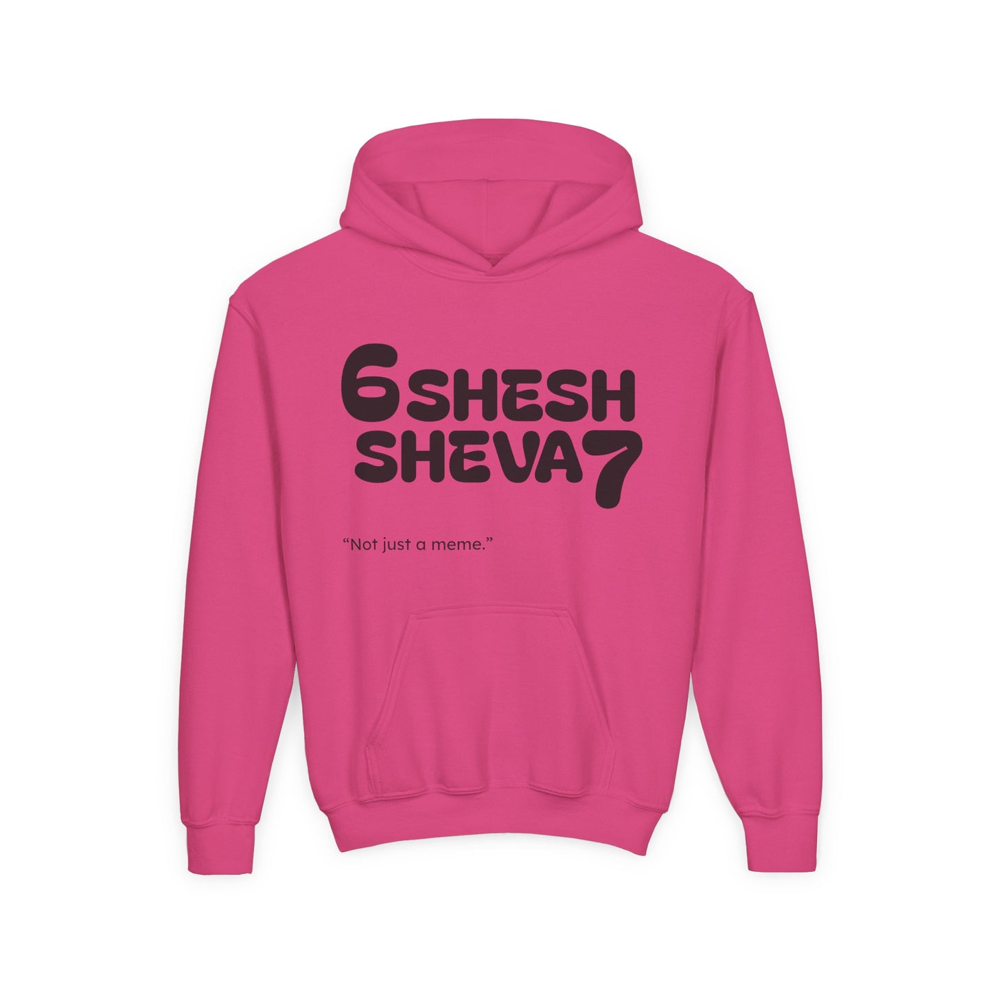 SHESH SHEVA Kids Hoodie – “Not Just a Meme”