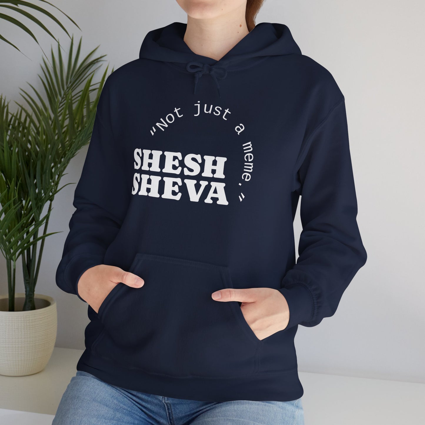 Shesh Sheva Hoodie - "Not Just a Meme" Graphic Sweatshirt