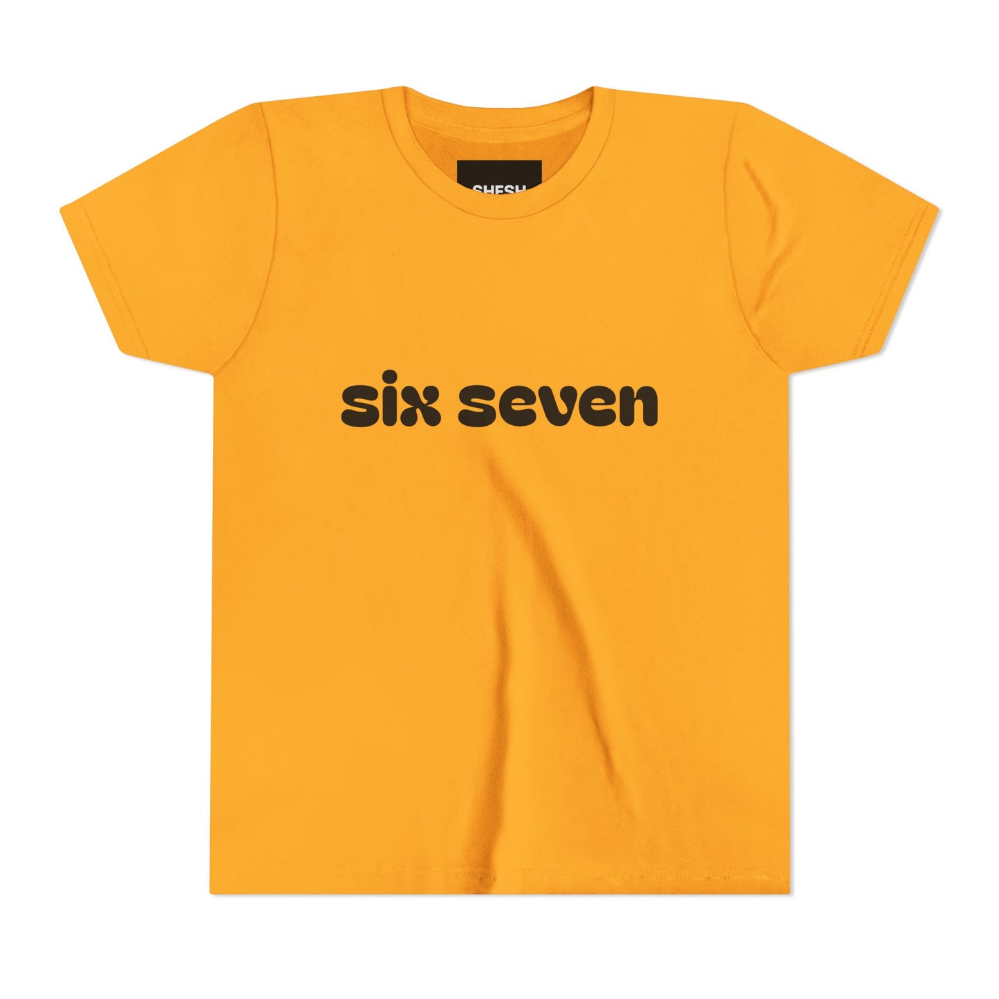 A - SIX SEVEN Kids Tee | Bold Streetwear Energy for Little Legends