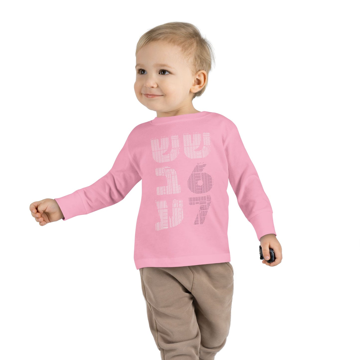 A - Toddler Long Sleeve Tee - 67 Street Vibes | SHESH-SHEVA