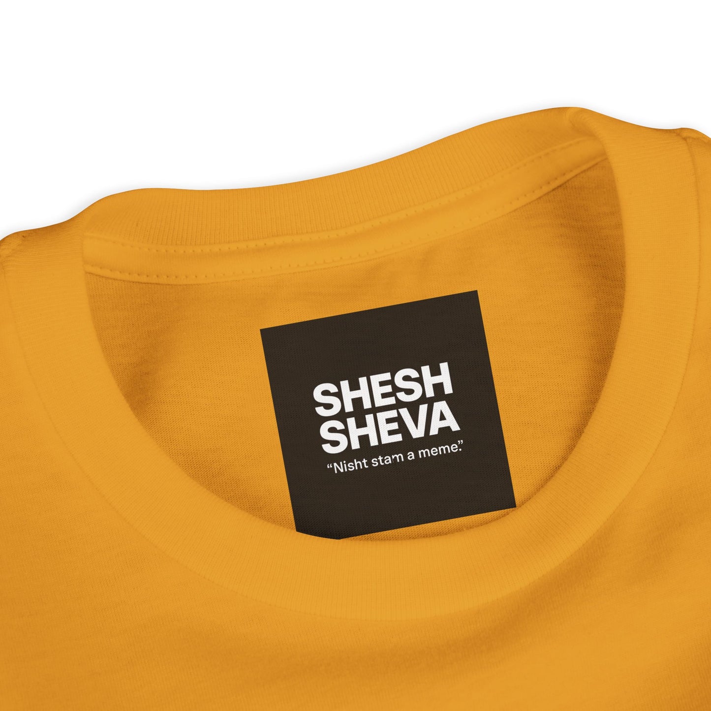 A - Shesh-Sheva™ Kids & Youth Tee | Bold English-Hebrew Streetwear Energy