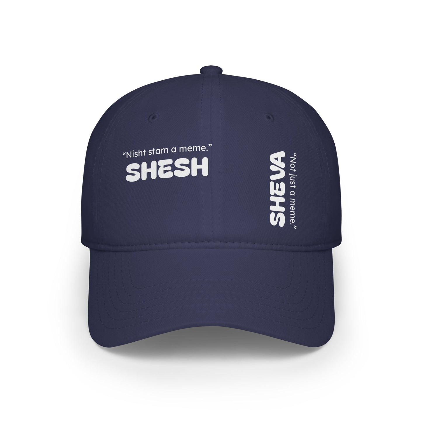 Baseball Cap - SHESH SHEVA Streetwear Brand -Global Meme Energy, Spiritual Balance ⚡