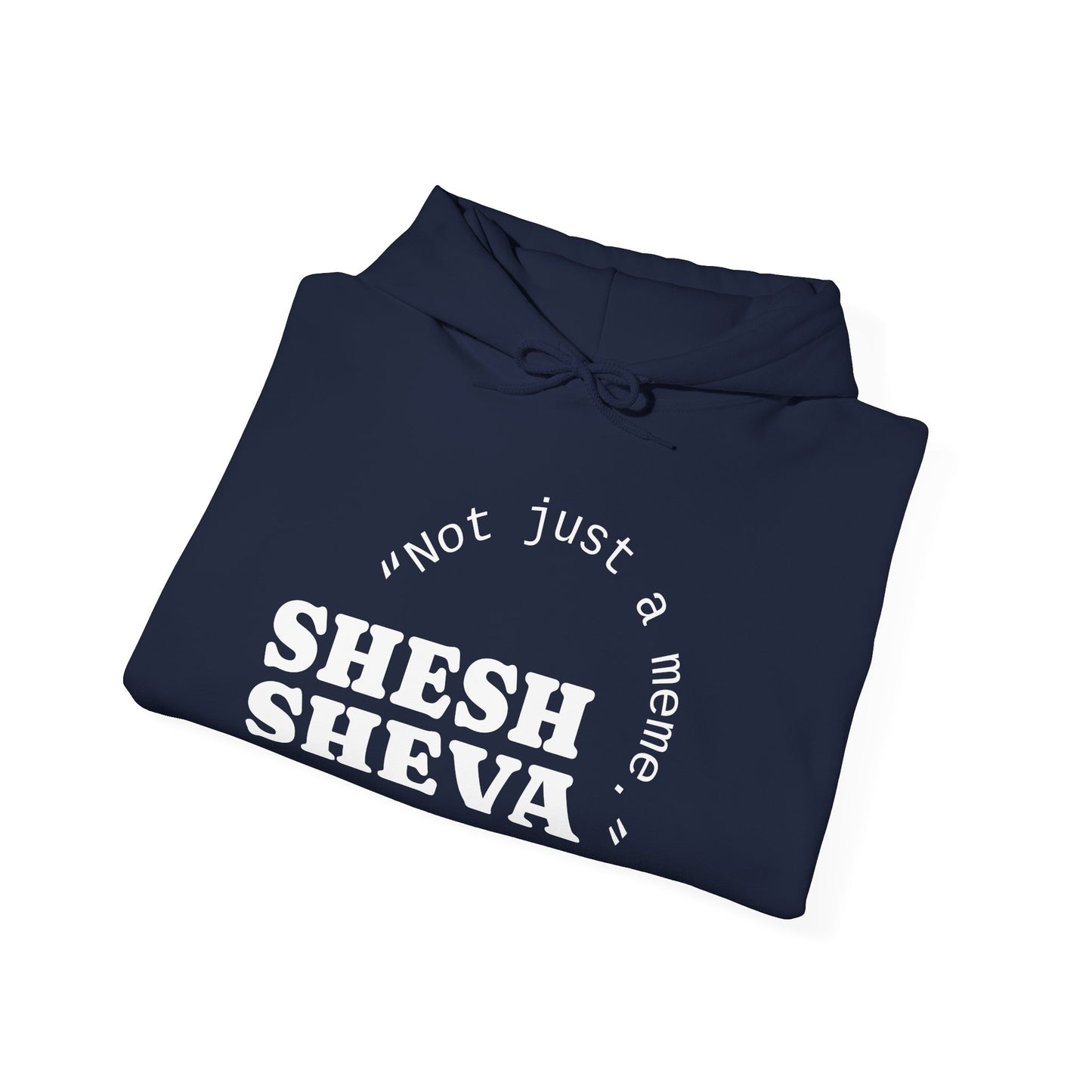 Shesh Sheva Hoodie - "Not Just a Meme" Graphic Sweatshirt