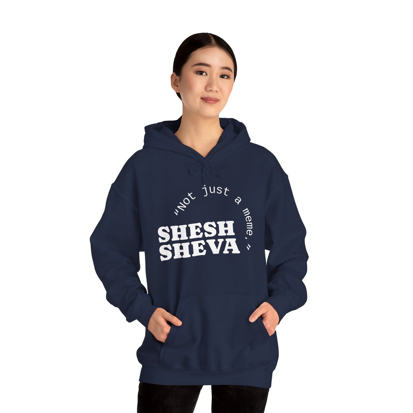 Shesh Sheva Hoodie - "Not Just a Meme" Graphic Sweatshirt