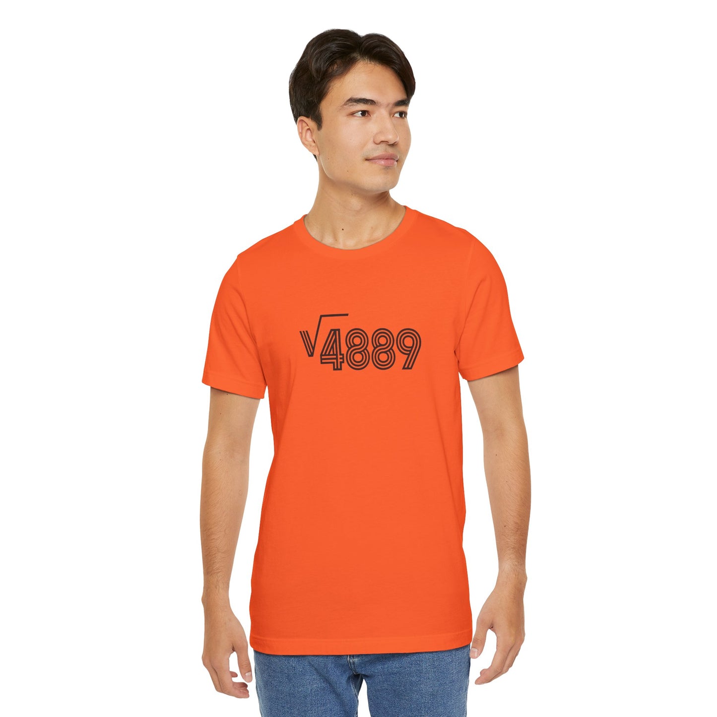 √4889 Rounded Graphic Tee — Shesh‑Sheva® Minimal Streetwear