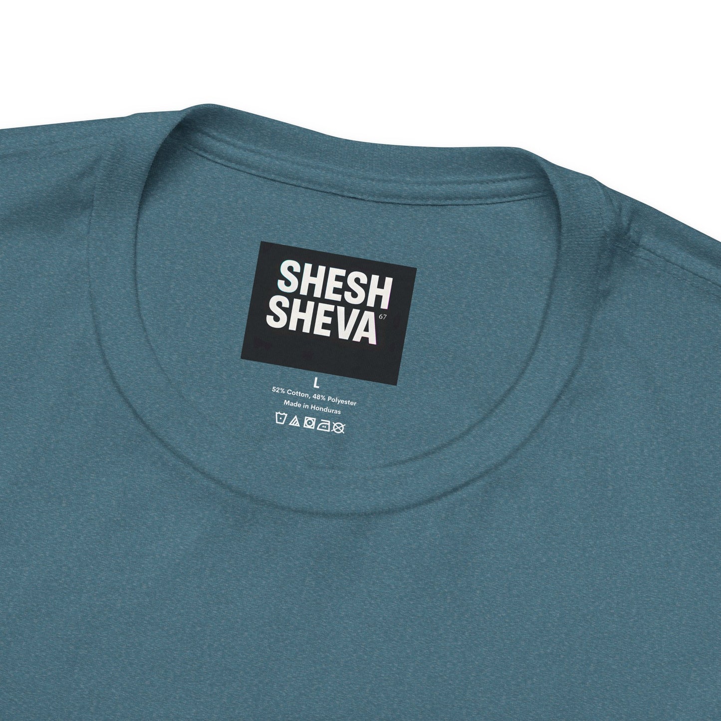 √4889 Rounded Graphic Tee — Shesh‑Sheva® Minimal Streetwear