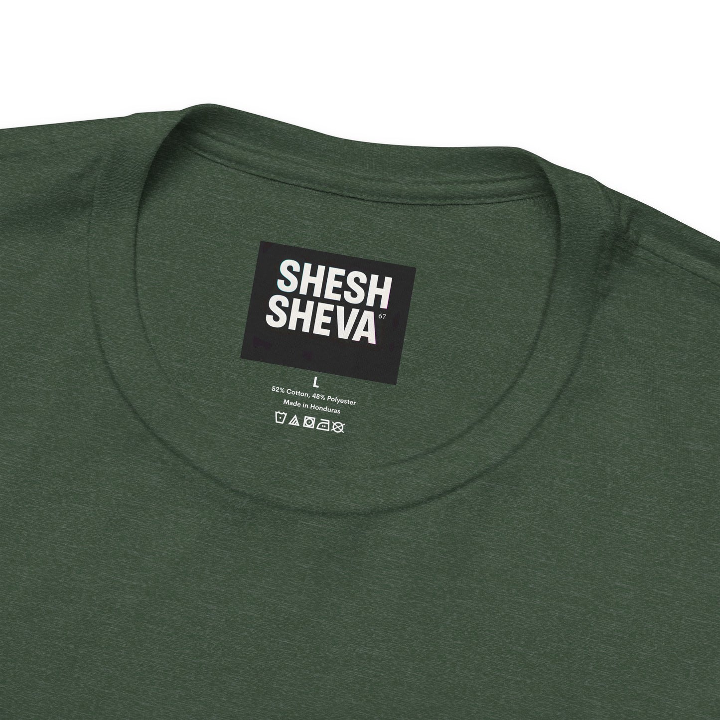 √4889 Rounded Graphic Tee — Shesh‑Sheva® Minimal Streetwear