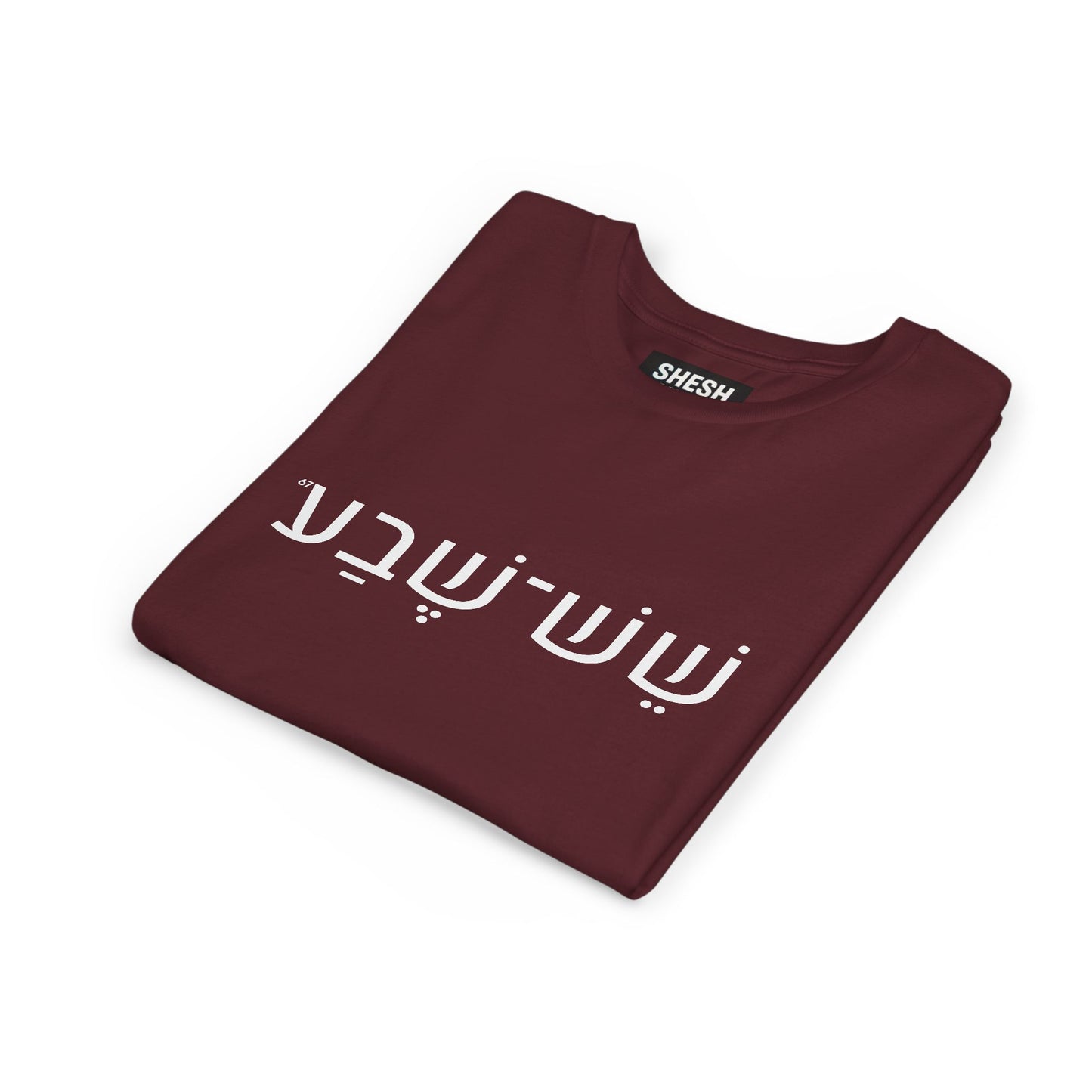 A - Shesh-Sheva Kids & Youth Tee | Bold Hebrew Streetwear Energy 67