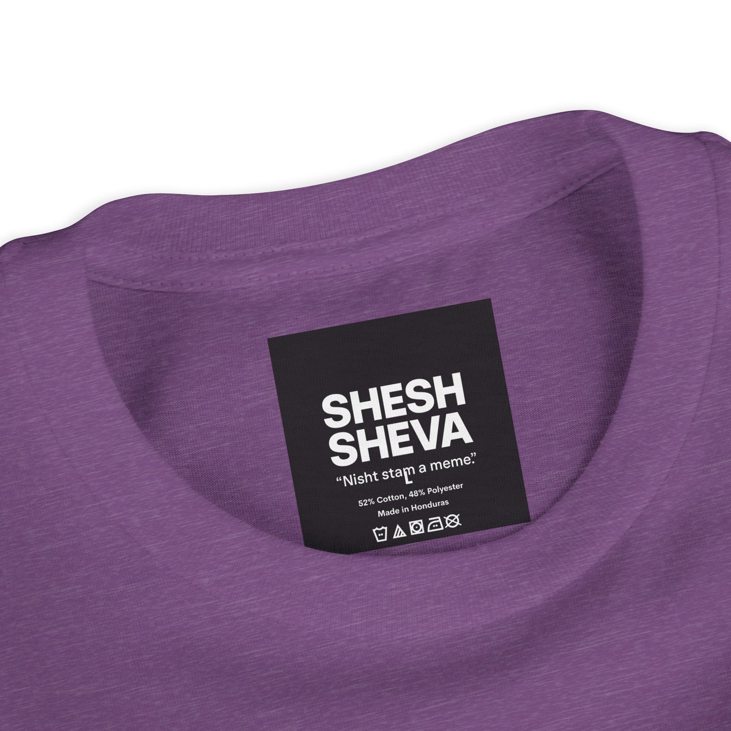 A - Shesh-Sheva™ Kids & Youth Tee | Bold Arabic “ستة سبعة” Minimalist Kids Shirt Streetwear Energy