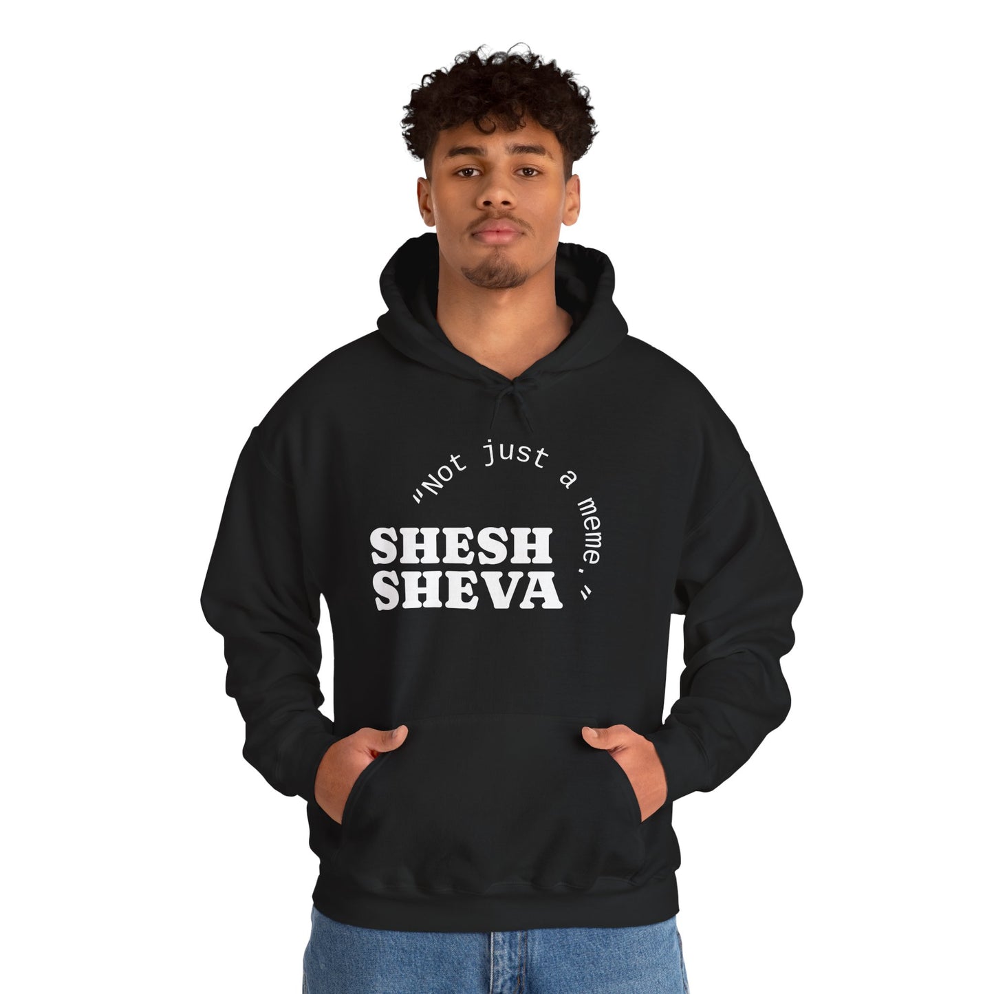 Shesh Sheva Hoodie - "Not Just a Meme" Graphic Sweatshirt