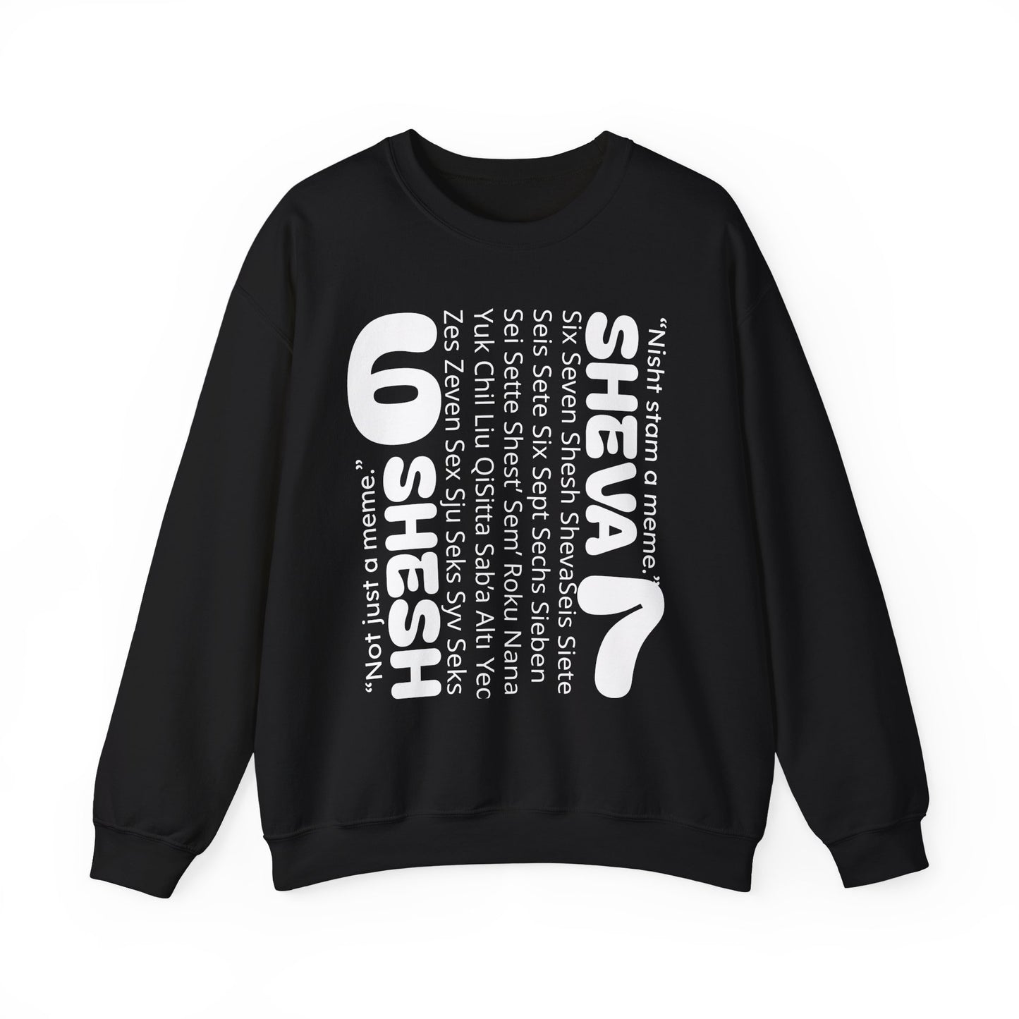 SHESH SHEVA “Global Vibe” Hoodie – The Six Seven Languages Drop