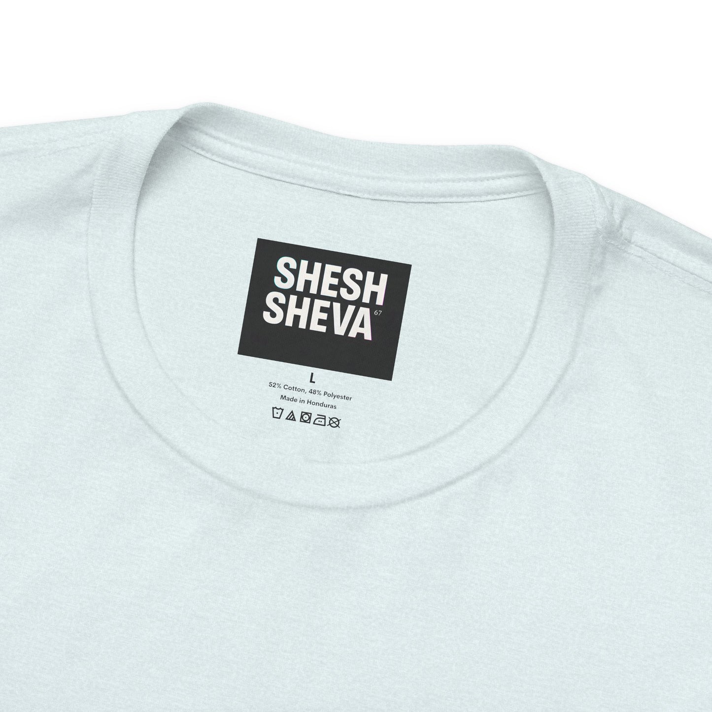 √4889 Rounded Graphic Tee — Shesh‑Sheva® Minimal Streetwear