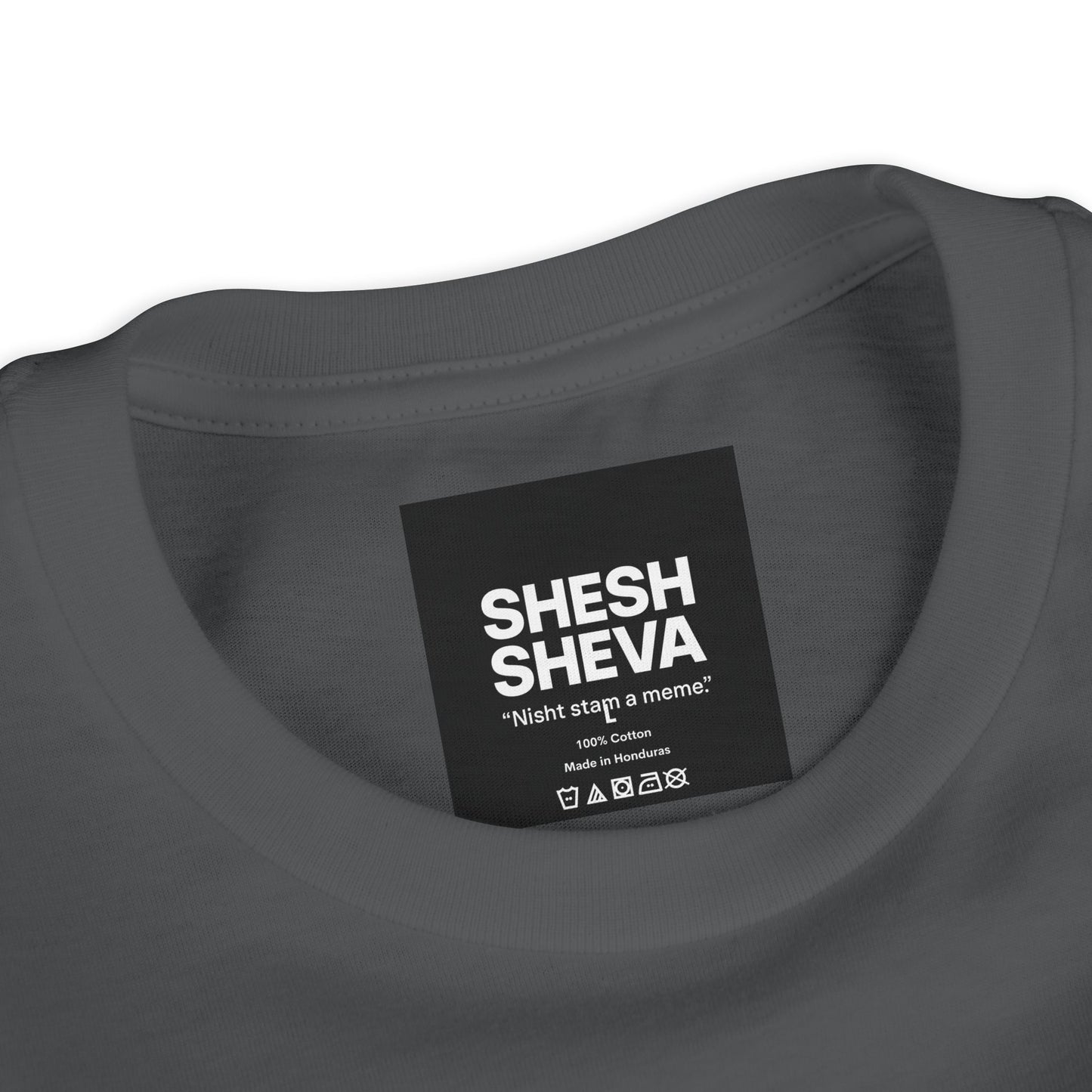 A - Shesh-Sheva™ Kids & Youth Tee | Bold English-Hebrew Streetwear Energy