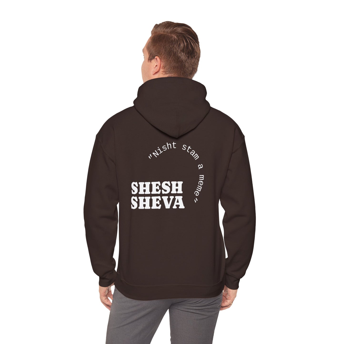 Shesh Sheva Hoodie - "Not Just a Meme" Graphic Sweatshirt
