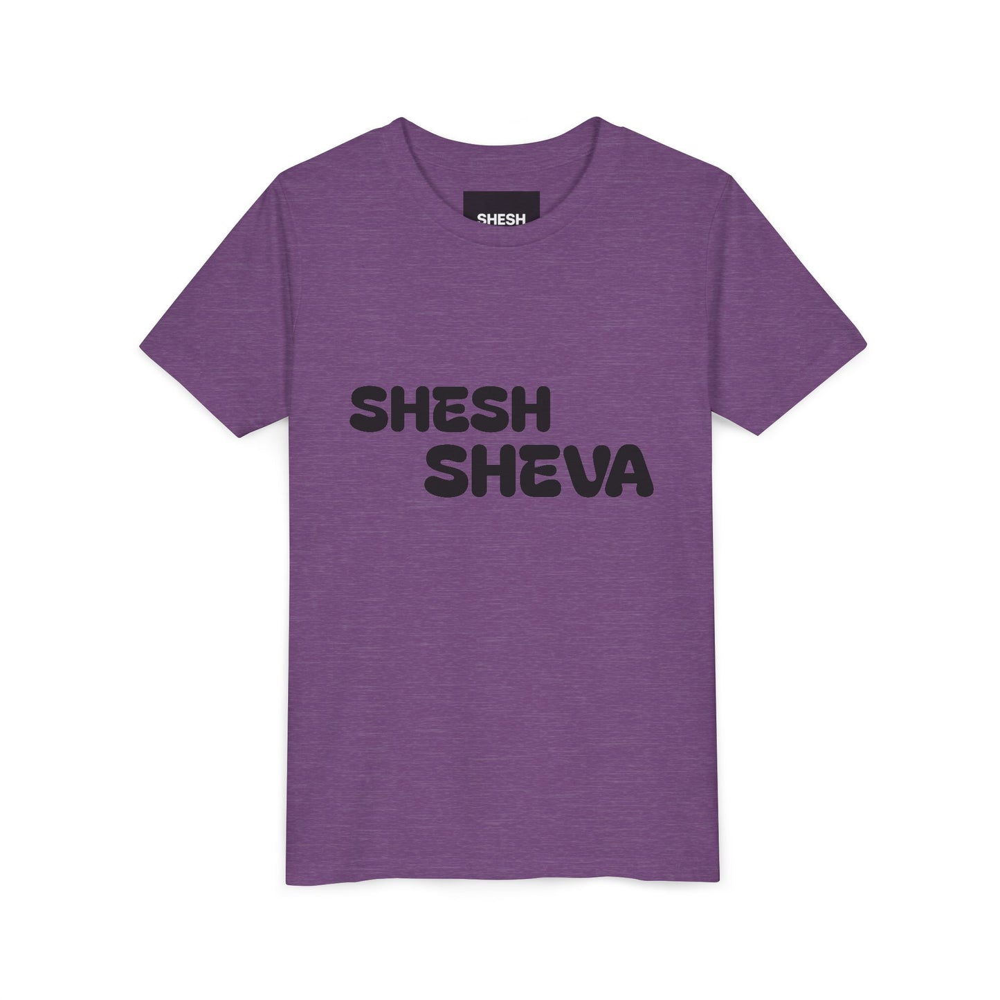 A - Shesh-Sheva™ Kids & Youth Tee | Bold English-Hebrew Streetwear Energy