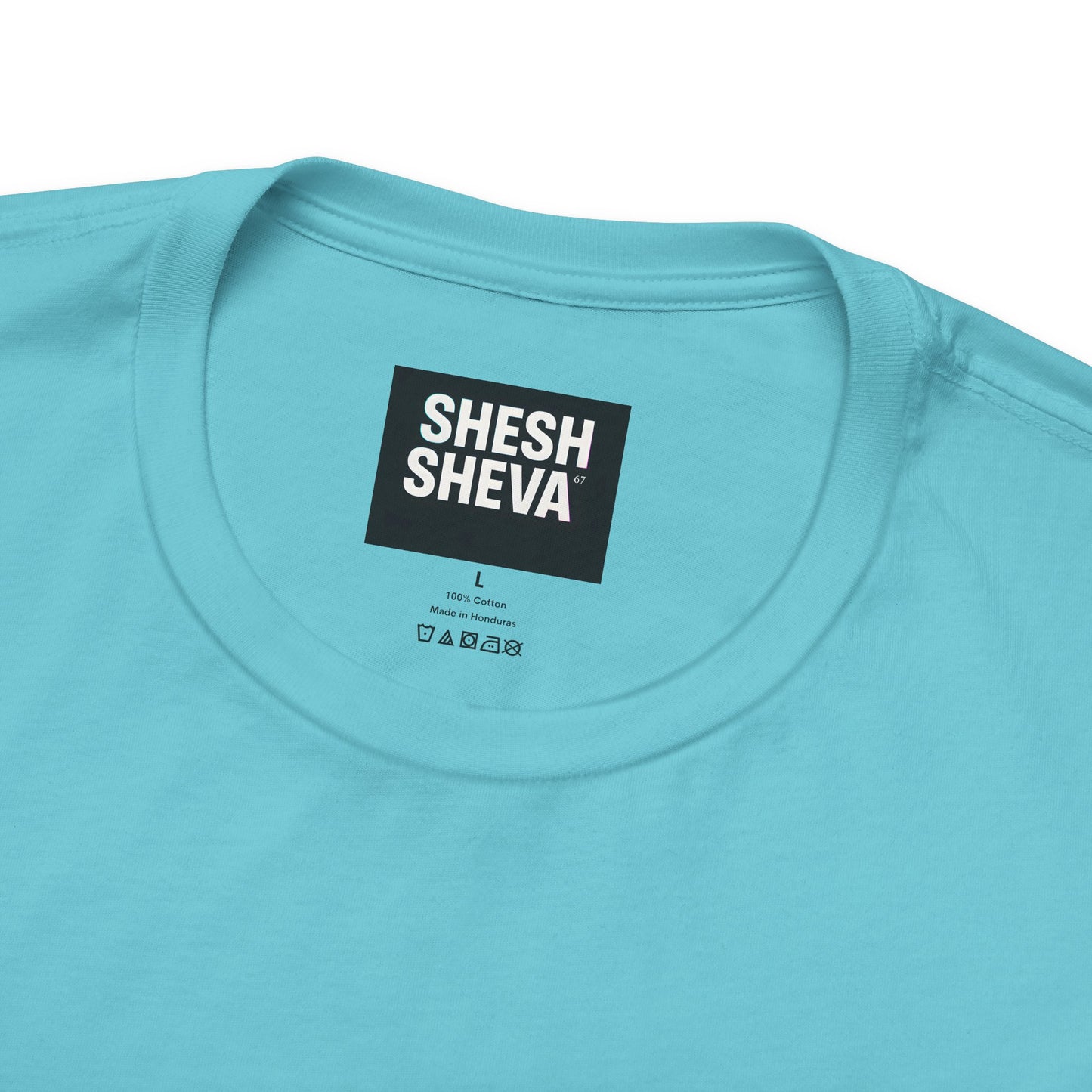 √4889 Rounded Graphic Tee — Shesh‑Sheva® Minimal Streetwear