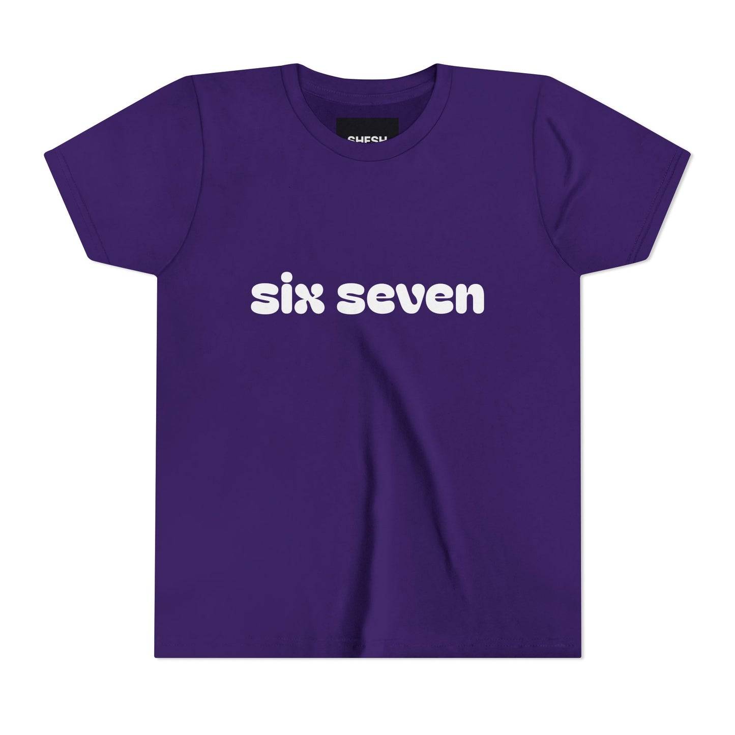 A - SIX SEVEN Kids Tee | Bold Streetwear Energy for Little Legends
