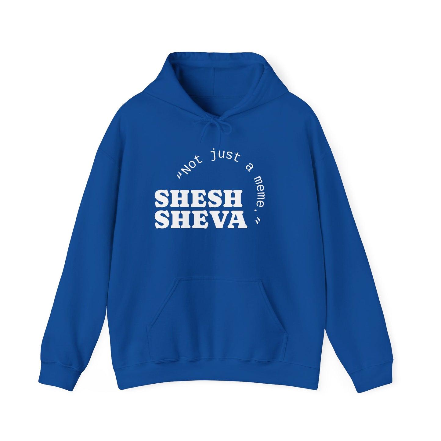Shesh Sheva Hoodie - "Not Just a Meme" Graphic Sweatshirt