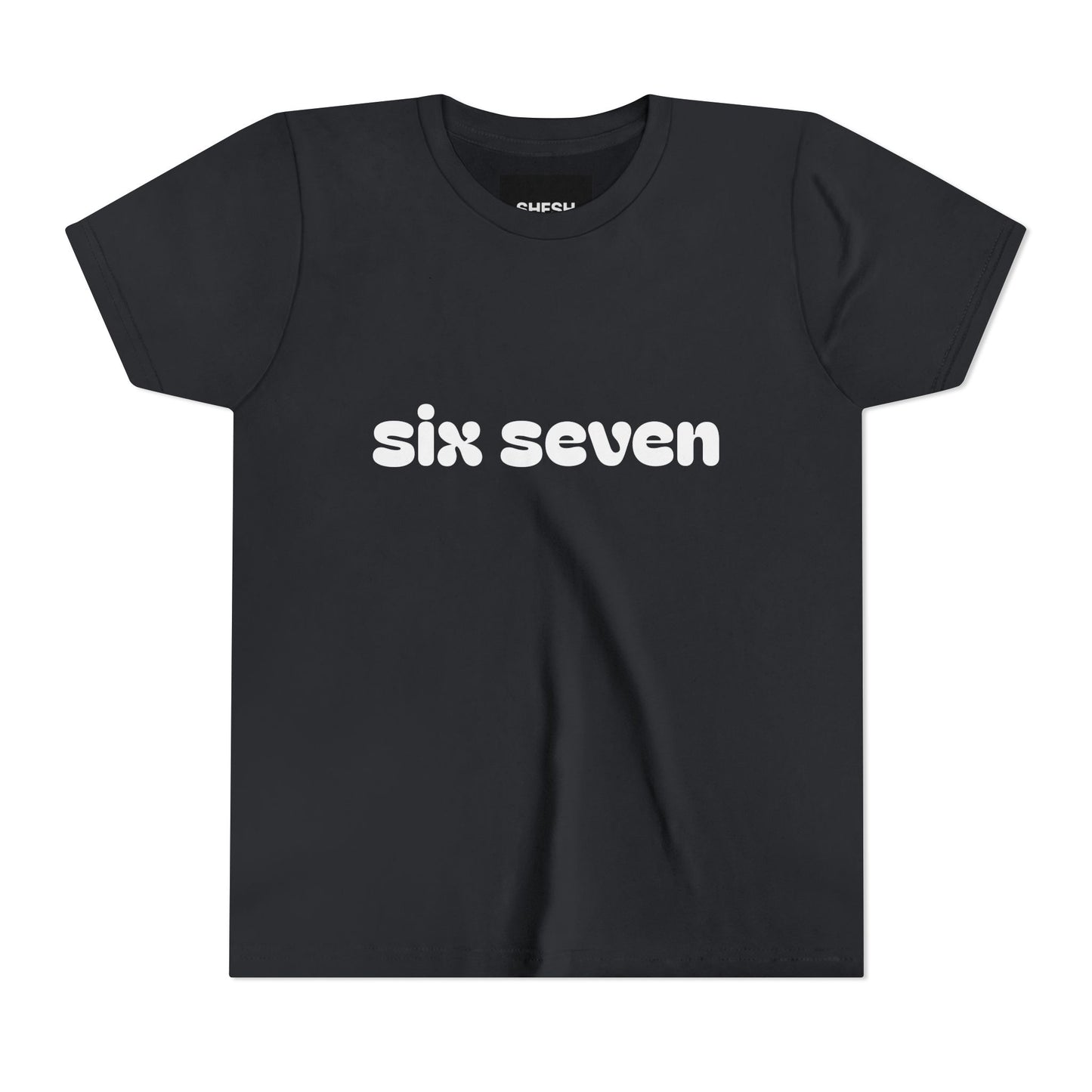 A - SIX SEVEN Kids Tee | Bold Streetwear Energy for Little Legends