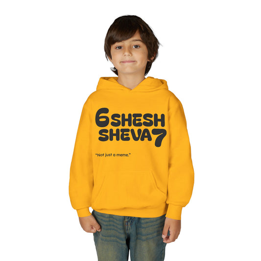 SHESH SHEVA Kids Hoodie – “Not Just a Meme”