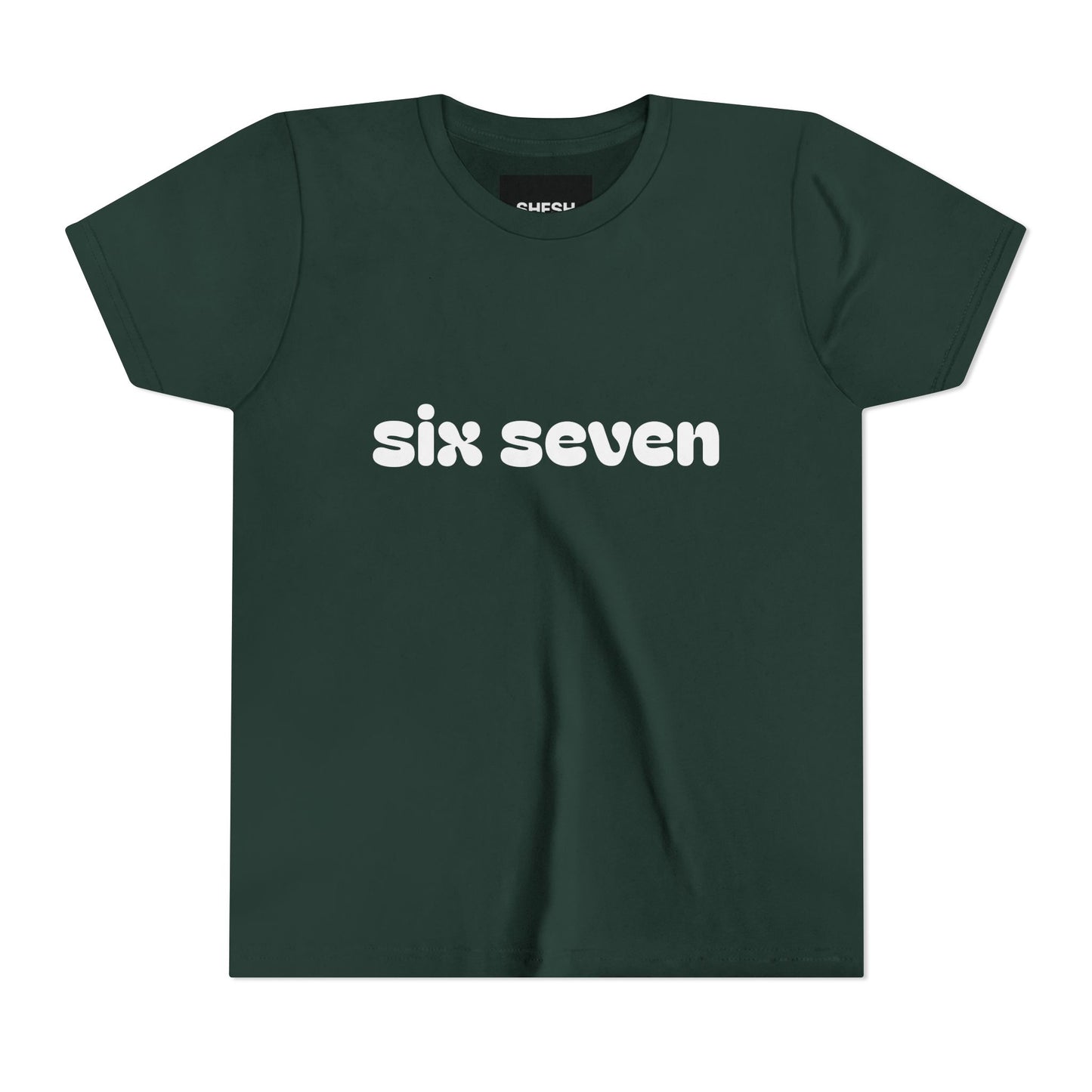 A - SIX SEVEN Kids Tee | Bold Streetwear Energy for Little Legends