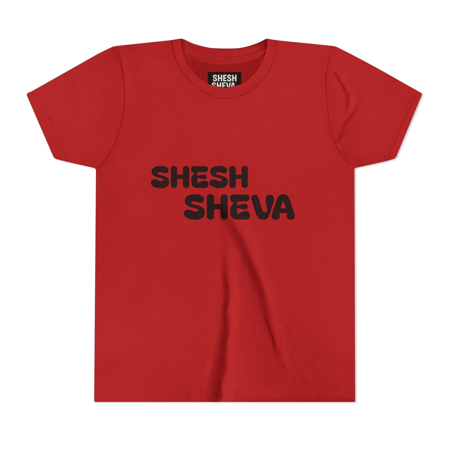 A - Shesh-Sheva™ Kids & Youth Tee | Bold English-Hebrew Streetwear Energy 67