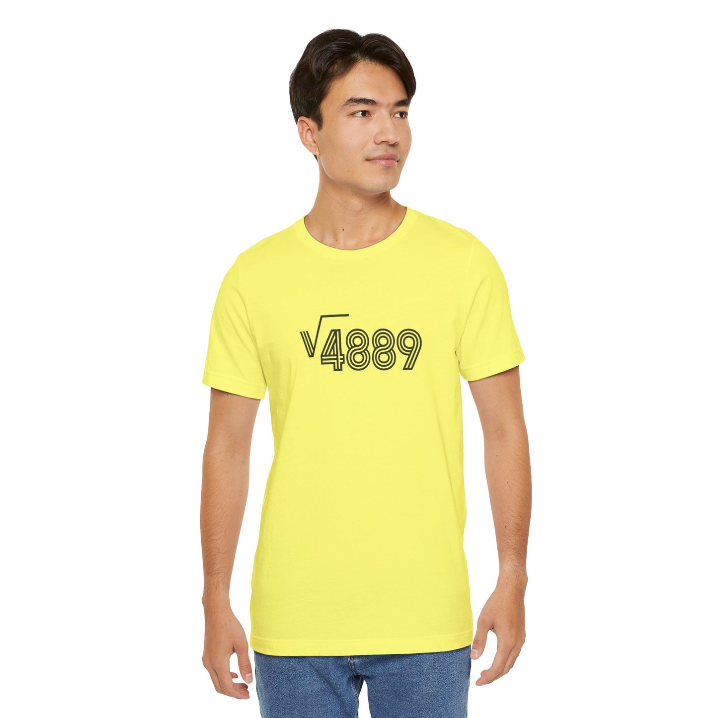 √4889 Rounded Graphic Tee — Shesh‑Sheva® Minimal Streetwear