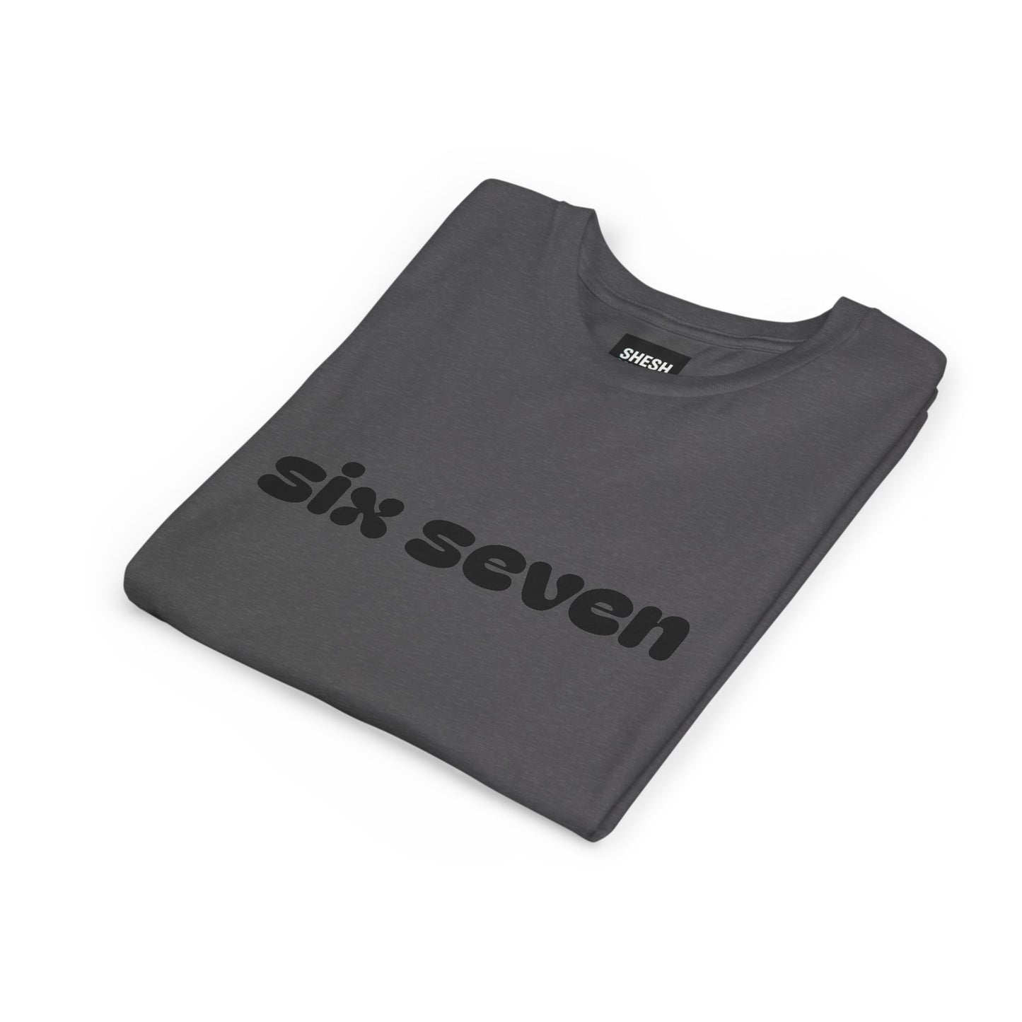A - SIX SEVEN Kids Tee | Bold Streetwear Energy for Little Legends