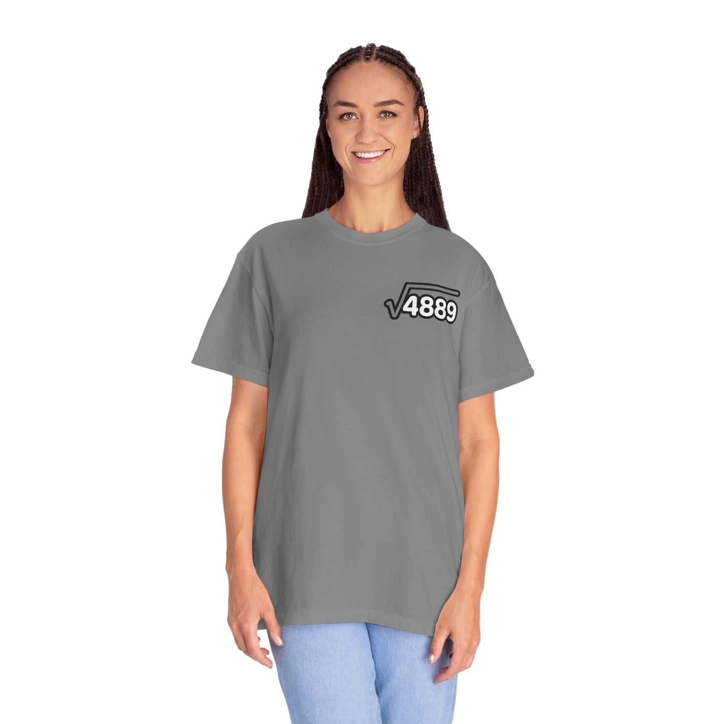 C - Streetwear Outline Tee — √4889 Double-Outline Graphic T-Shirt shesh sheve style