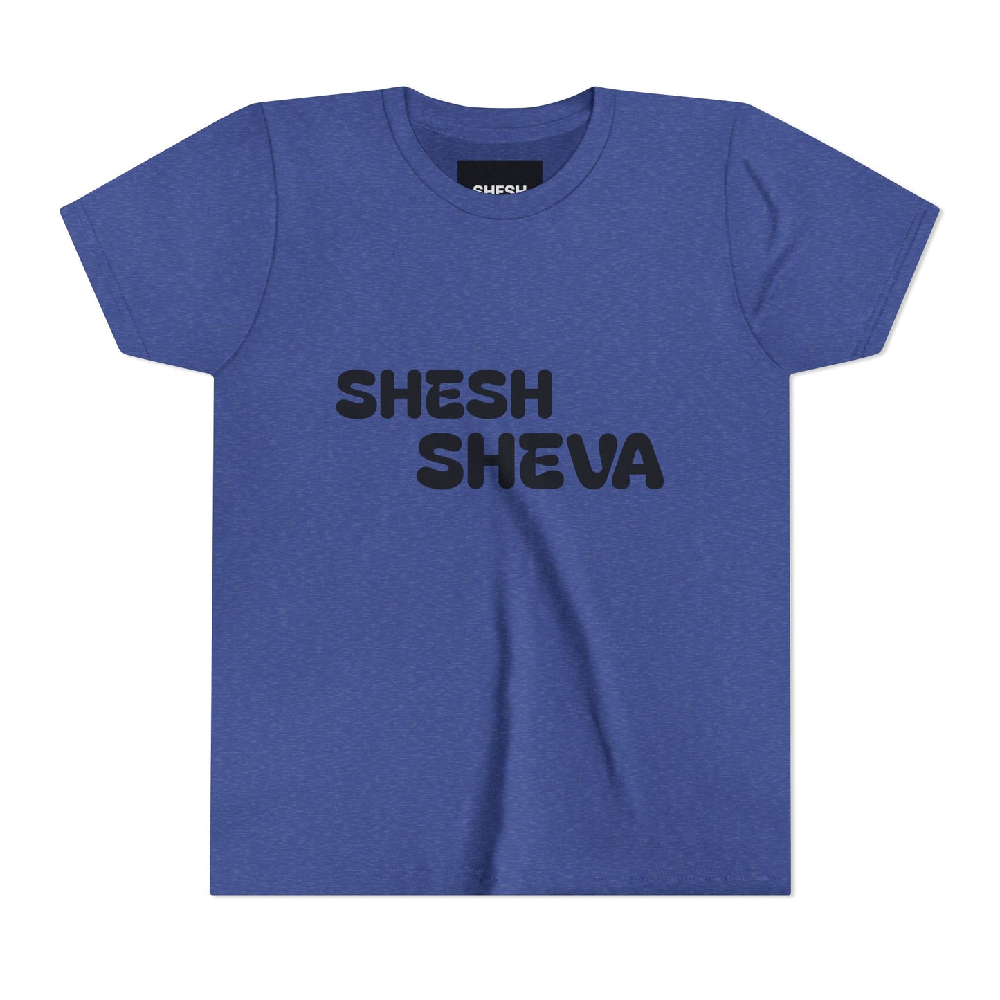 A - Shesh-Sheva™ Kids & Youth Tee | Bold English-Hebrew Streetwear Energy